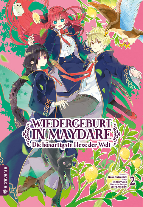 Wiedergeburt in Maydare - Die bösartigste Hexe der Welt 02 - Midori Yuma, Nana Natsunishi