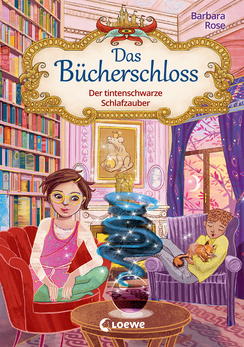 Das Bücherschloss (Band 5) - Der tintenschwarze Schlafzauber - Barbara Rose