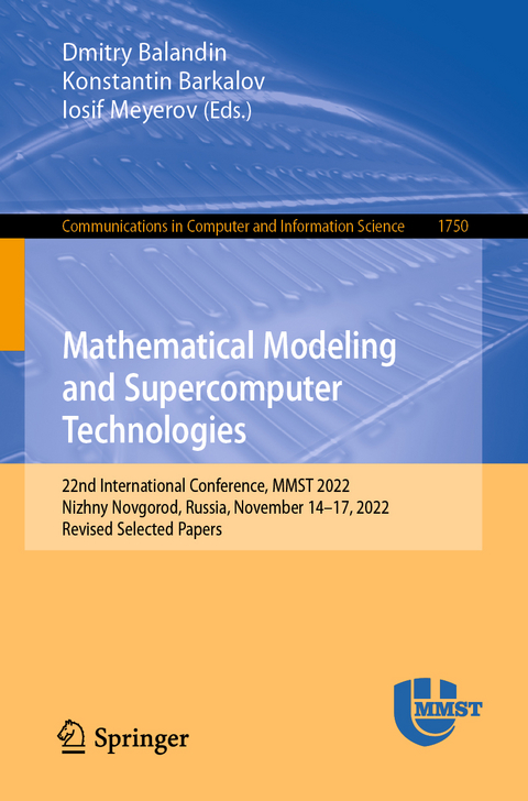 Mathematical Modeling and Supercomputer Technologies - 