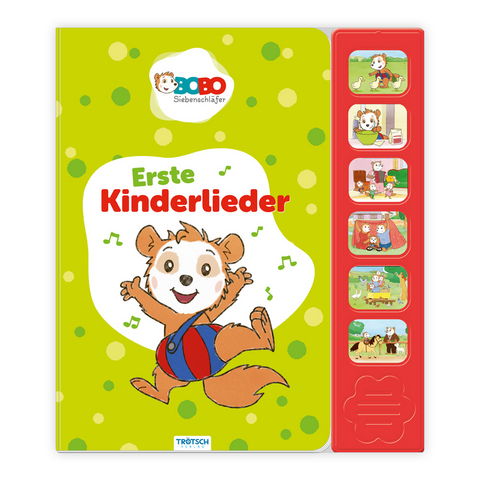 Trötsch Bobo Siebenschläfer Soundbuch Erste Kinderlieder - 