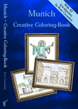 Munich - Creative Coloring Book - Rose Creardon