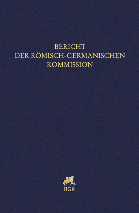 Bericht der Römisch-Germanischen Kommission 101/102 (2020/2021))