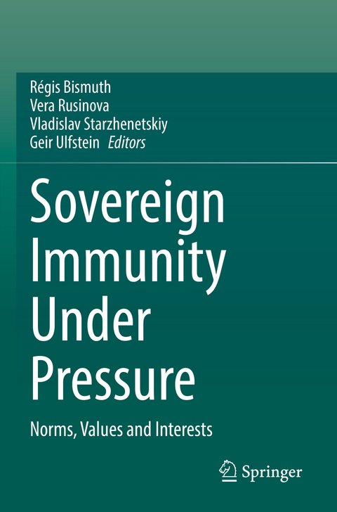 Sovereign Immunity Under Pressure - 