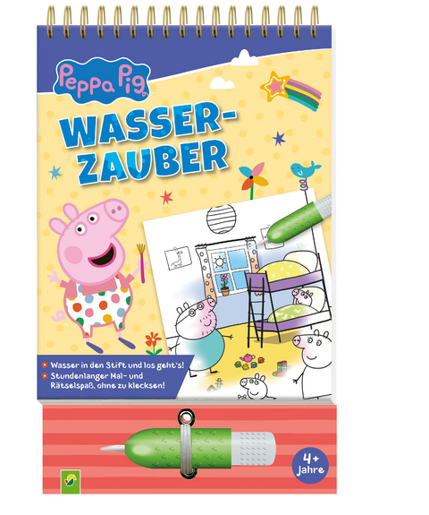 Peppa Pig Wasserzauber - einfach mit Wasser malen!