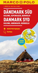 MARCO POLO Regionalkarte Dänemark Süd 1:200.000 - 