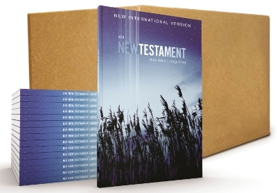 NIV, Outreach New Testament, Large Print, Paperback, Case of 50 -  Zondervan