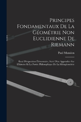 Principes fondamentaux de la géométrie non euclidienne de Riemann - Paul Mansion