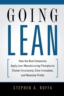 Going Lean - Stephen A. Ruffa