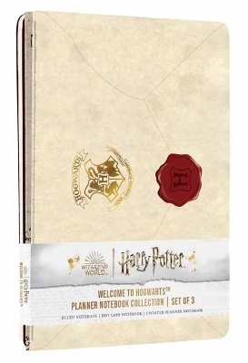 Harry Potter: Welcome to Hogwarts Planner Notebook Collection (Set of 3) -  Insight Editions