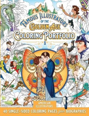 Famous Illustrators of the Golden Age Coloring Portfolio - Joe Lacey