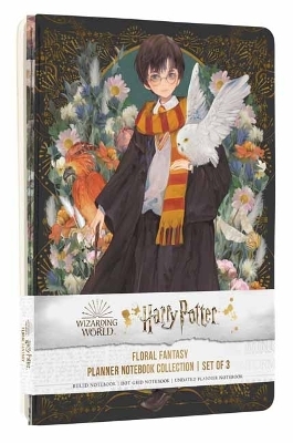 Harry Potter: Floral Fantasy Planner Notebook Collection (Set of 3) -  Insight Editions