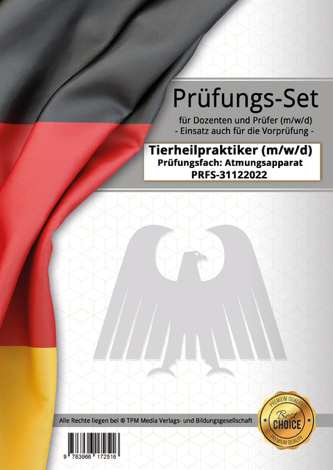 Tierheilpraktiker - Prüfungsfach: Atmungsapparat - Prüfungs-Set - Thomas Mueller