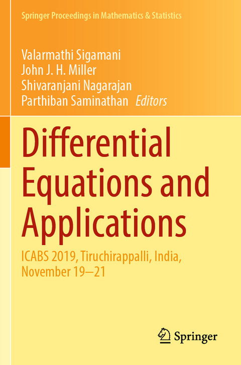 Differential Equations and Applications - 