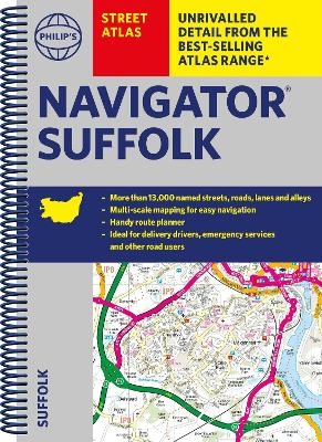 Philip's Navigator Street Atlas Suffolk -  Philip's Maps