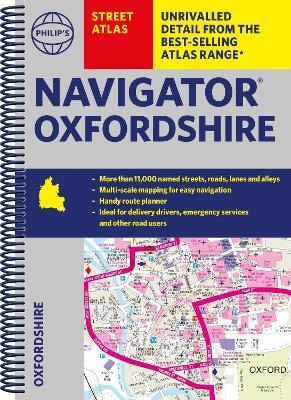 Philip's Navigator Street Atlas Oxfordshire -  Philip's Maps