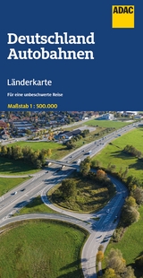 ADAC Länderkarte Deutschland Autobahnen 1:500.000 - 