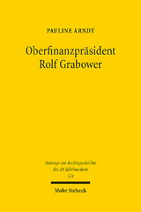 Oberfinanzpräsident Rolf Grabower - Pauline Arndt