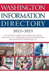 Washington Information Directory 2022-2023 - Press, CQ