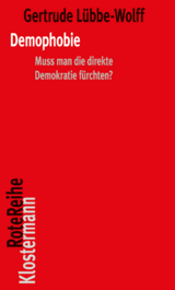 Demophobie - Gertrude Lübbe-Wolff