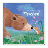 Trötsch Pappenbuch mit Reimen Ein Kuss für jedes Tierchen - 