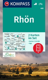 Rhön, Fulda (2 Karten) 1:50.000