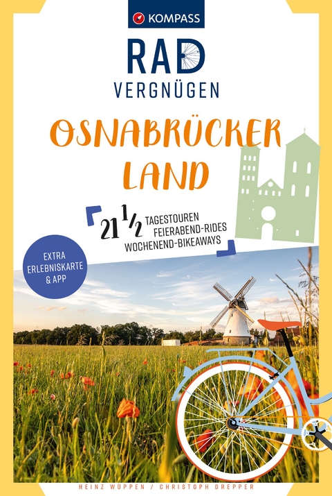 KOMPASS Radvergnügen Osnabrücker Land - Wüppen Heinz, Christoph Drepper