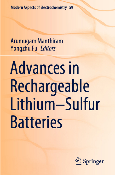 Advances in Rechargeable Lithium–Sulfur Batteries - 