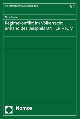 Regimekonflikt im Völkerrecht anhand des Beispiels UNHCR – IOM - Nina Hadorn