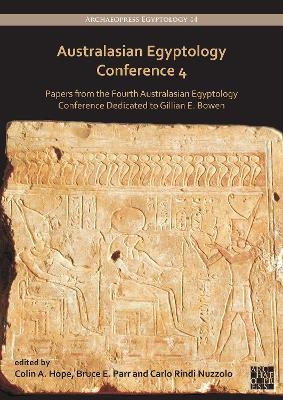 Australasian Egyptology Conference 4 - 