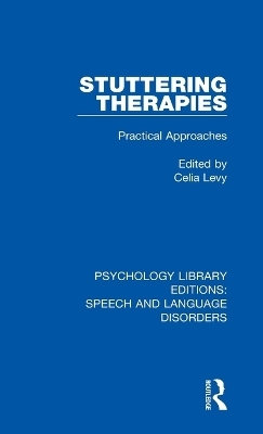 Stuttering Therapies - 