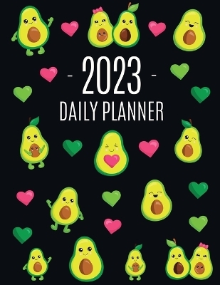 Avocado Daily Planner 2023 - Happy Oak Tree Press