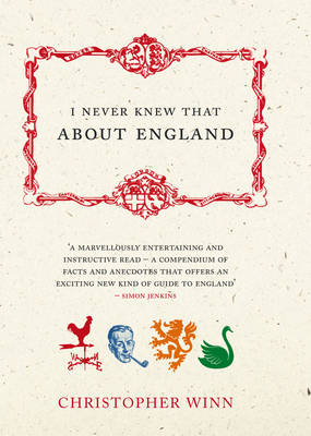 I Never Knew That About England -  Christopher Winn