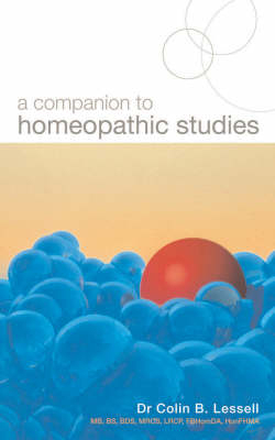 Companion To Homoeopathic Studies -  Dr Colin B. Lessell