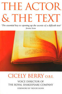 Actor And The Text -  Cicely Berry