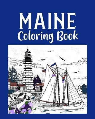 Maine Coloring Book -  Paperland