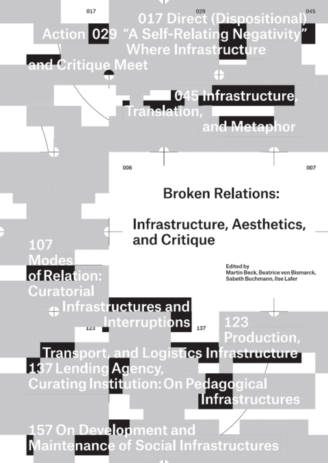 Broken Relations. Infrastructure, Aesthetics, and Critique - 