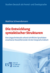 Die Entwicklung syntaktischer Strukturen - Matthias Schwendemann