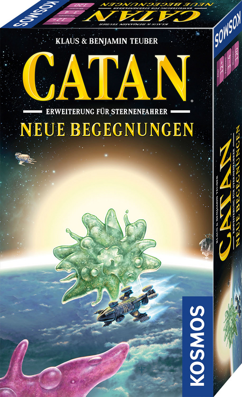 CATAN - Sternenfahrer Erweiterung - Neue Begegnungen - Klaus Teuber