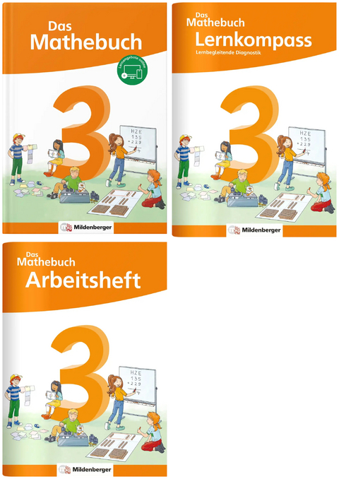 Paket – Das Mathebuch 3 Neubearbeitung - Anja Finke, Cathrin Höfling, Ulrike Hufschmidt, Myriam Kolbe, Jennifer Postupa, Sebastian Dr. Walter, Julia Michalke