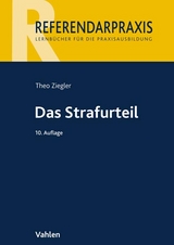 Das Strafurteil - Ziegler, Theo