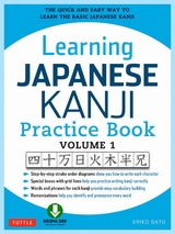 Learning Japanese Kanji Practice Book Volume 1 - Eriko Sato