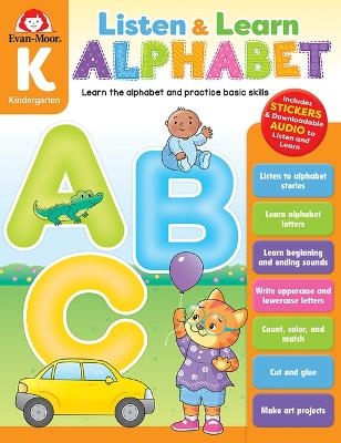 Alphabet, Kindergarten Workbook -  Evan-Moor Educational Publishers