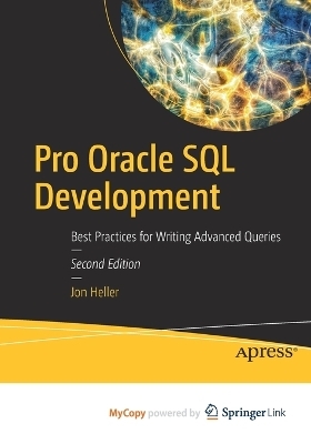 Pro Oracle SQL Development - Jon Heller