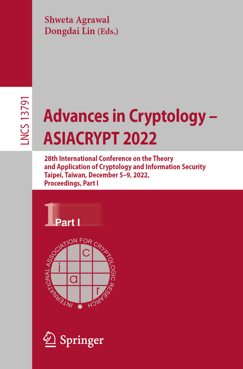 Advances in Cryptology – ASIACRYPT 2022 - 