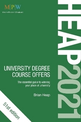 HEAP 2021: University Degree Course Offers - Heap, Brian