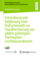 Entwicklung und Validierung einer Prüfsystematik zur Charakterisierung von additiv gefertigten Thermoplast-Leichtbaustrukturen - Patrick Striemann