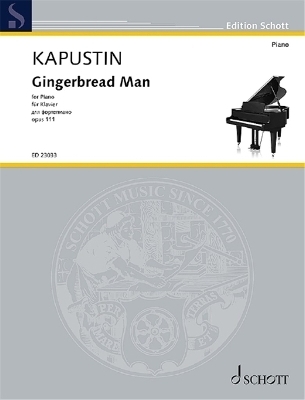 Nikolai Kapustin - Gingerbread Man Op. 111 for Piano Solo - 