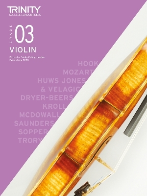 Trinity College London Violin Exam Pieces From 2020: Grade 3 - Trinity College London