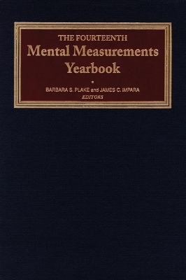 The Fourteenth Mental Measurements Yearbook -  Buros Center