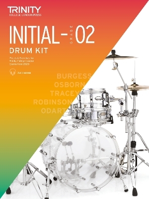 Trinity College London Drum Kit From 2020. Initial-Grade 2 - Trinity College London